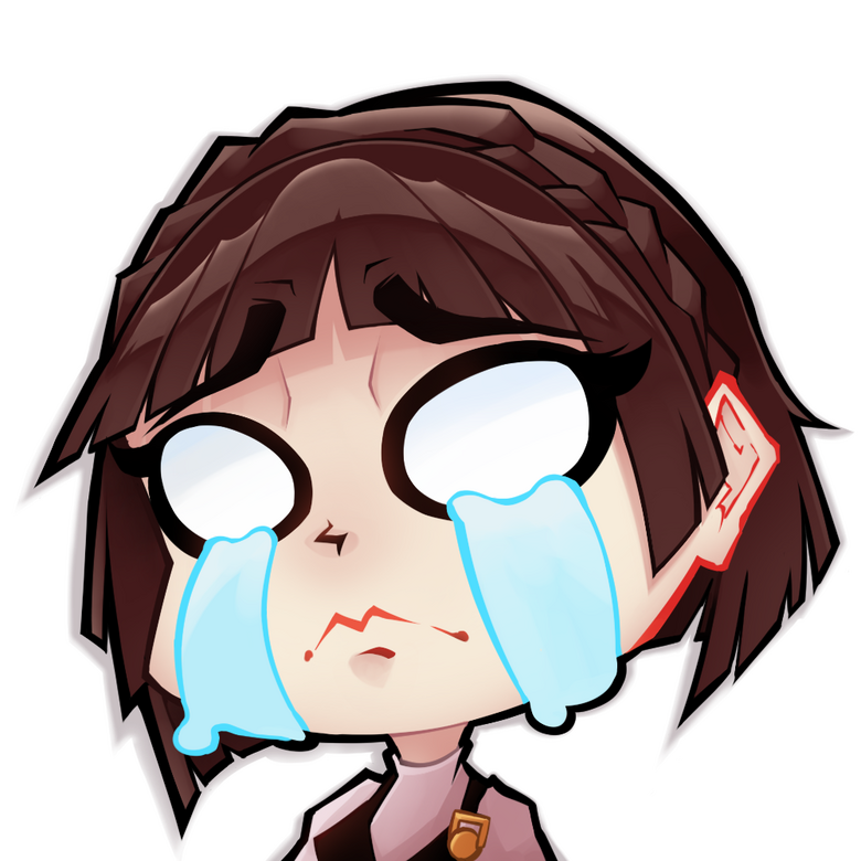 Makoto crying emote