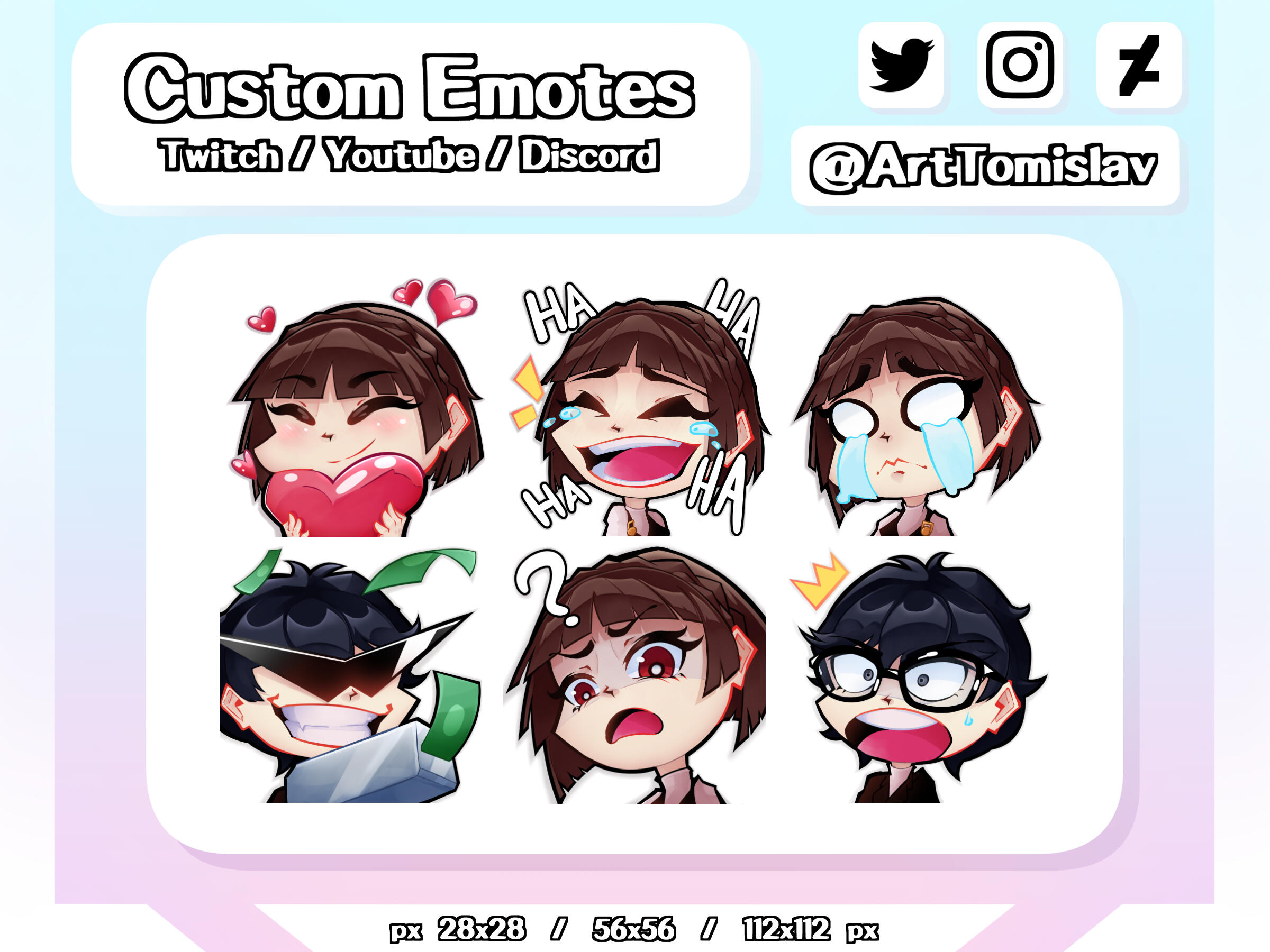 custom emote banner